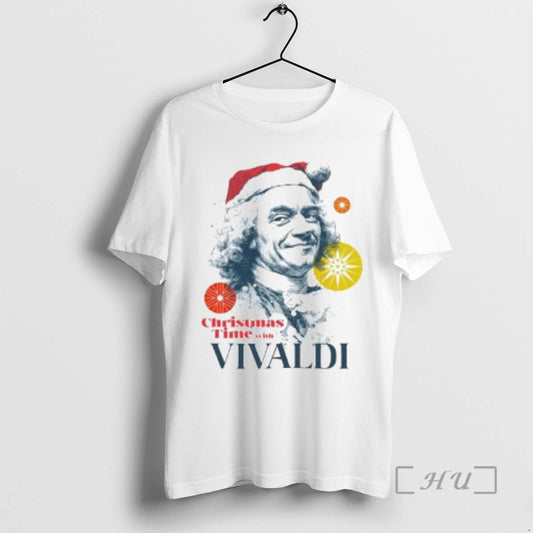 Officials Vivaldi With Santa Hat Christmas Time Ornaments T-Shirts, Hoodie, Sweatshirt | AU18TeeNovaLab.com