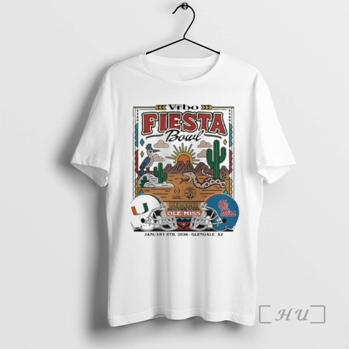 Officials Vrbo Fiesta Bowl Miami Ole Miss January 8th 2026 T-Shirts, Hoodie, Sweatshirt | AU18TeeNovaLab.com