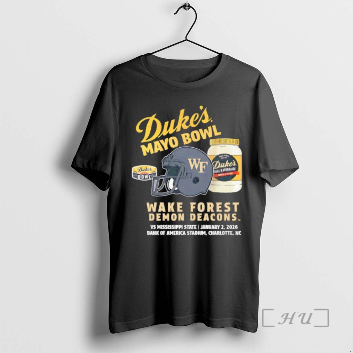 Officials Wake Forest Demon Deacons 2026 Dukes Mayo Bowl T-Shirts, Hoodie, Sweatshirt | AU18TeeNovaLab.com
