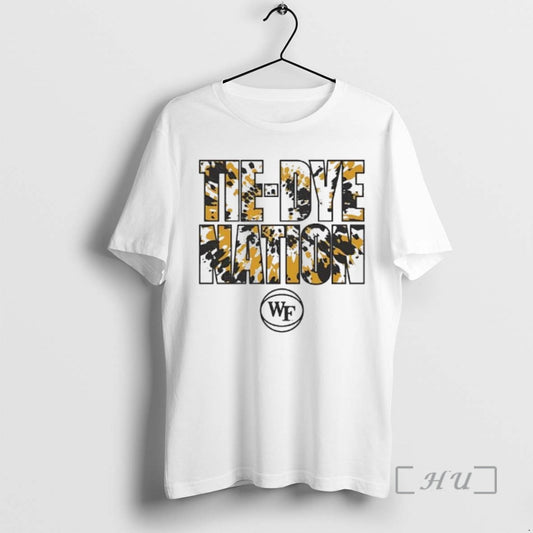 Officials Wake Forest University Basketball Tie Dye Nation _7f T-Shirts, Hoodie, Sweatshirt | AU18TeeNovaLab.com