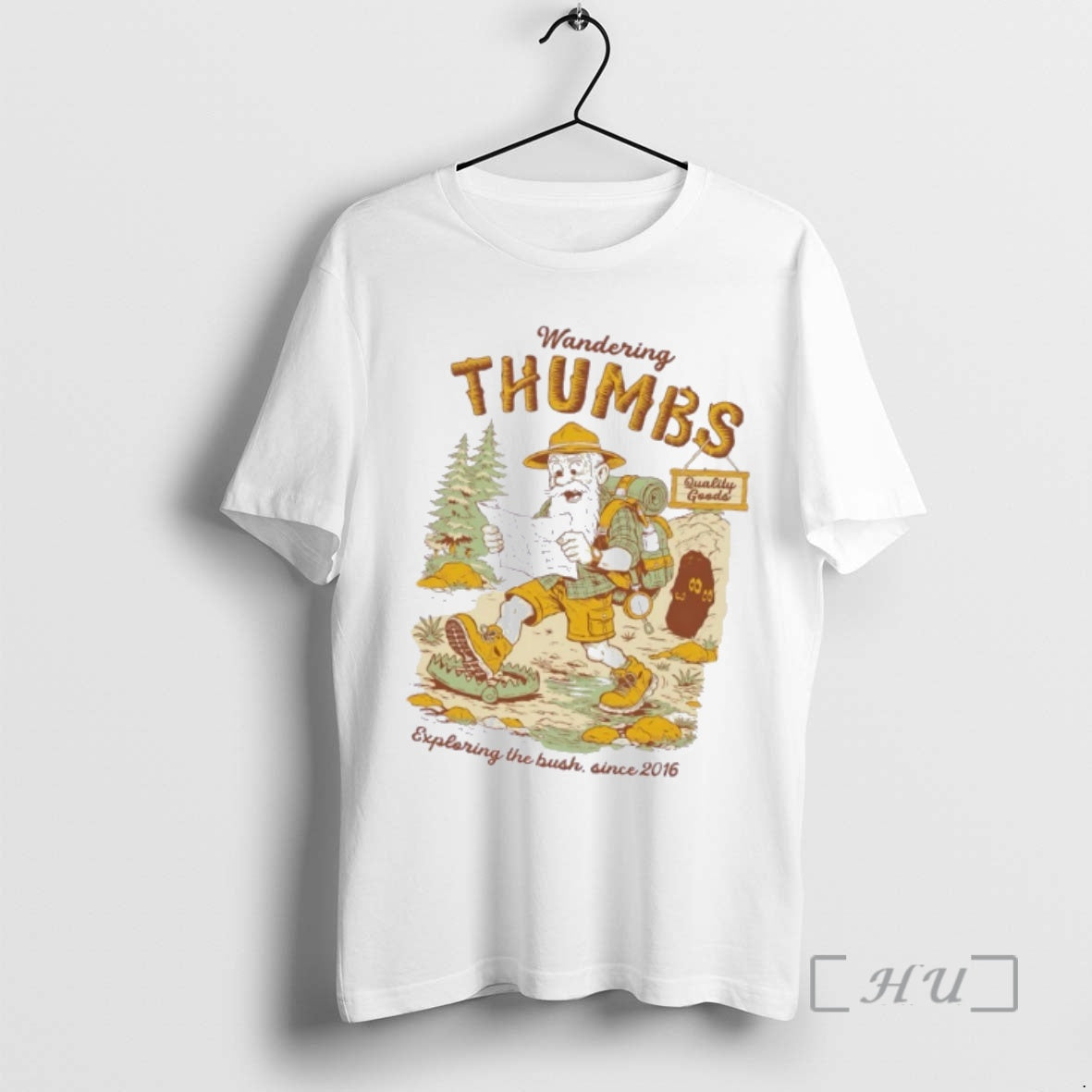 Officials Wandering Thumbs Exploring The Bush Since 2016 T-Shirts, Hoodie, Sweatshirt | AU18TeeNovaLab.com