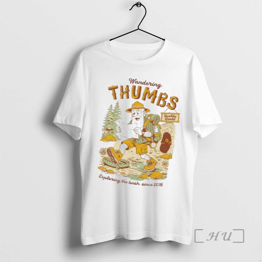 Officials Wandering Thumbs Exploring The Bush Since 2016 T-Shirts, Hoodie, Sweatshirt | AU18TeeNovaLab.com
