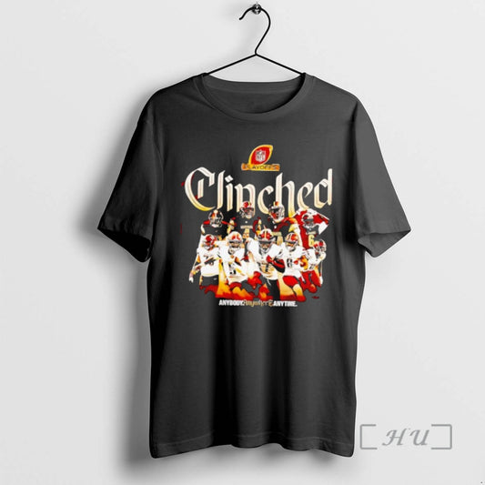 Officials Washington Commanders Clinched Play Offs Take Command Team Players Graphic Premium T Shirts Sweater Hoodie,...