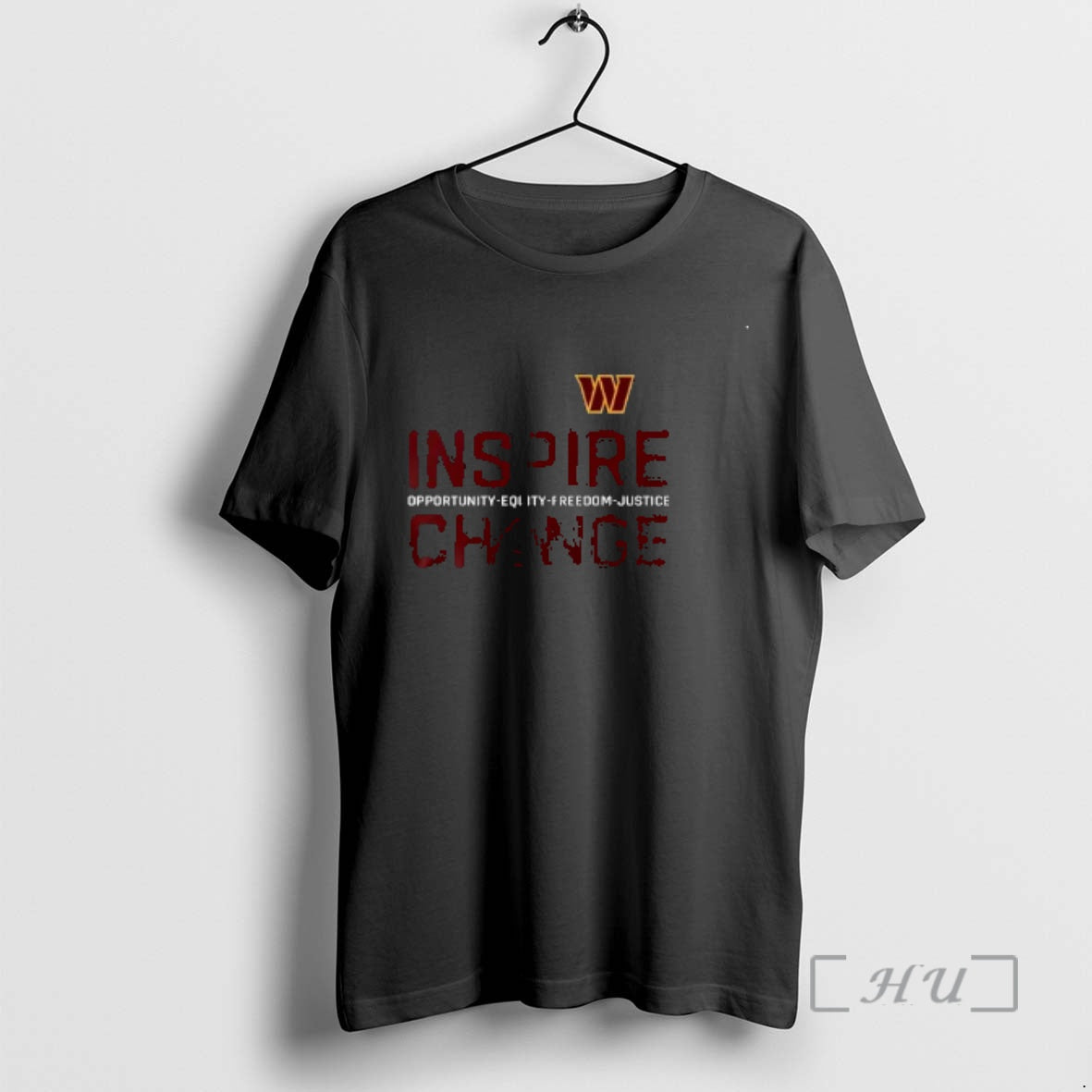Officials Washington Commanders Inspire Change Opportunity Equity Freedom Justice Circle Black Premium T Shirts Sweater...
