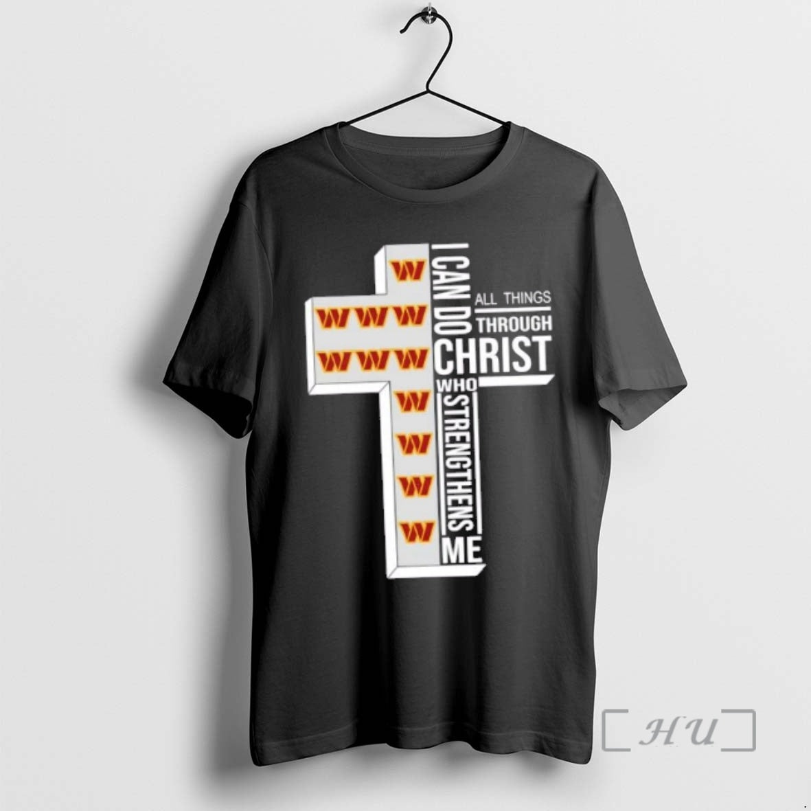 Officials Washington Commanders Football X I Can Do All Things Through Christ Who Strengthens Me T-Shirts, Hoodie, Sweatshirt