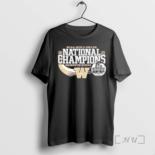 Officials Washington Huskies National Champs 2025 Ncaa Mens Soccer T-Shirts, Hoodie, Sweatshirt | AU18TeeNovaLab.com