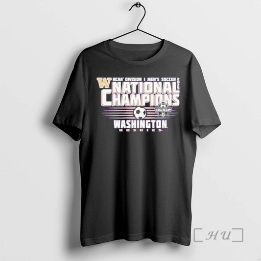 Officials Washington Huskies Purple 2025 Mens Soccer National Champions T-Shirts, Hoodie, Sweatshirt | AU18TeeNovaLab.com