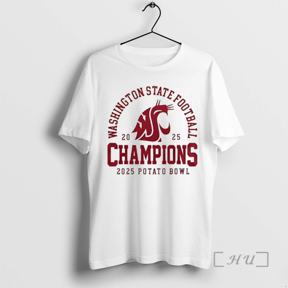 Officials Washington State Football 2025 Potato Bowl Champions Classic T-Shirts, Hoodie, Sweatshirt | AU18TeeNovaLab.com