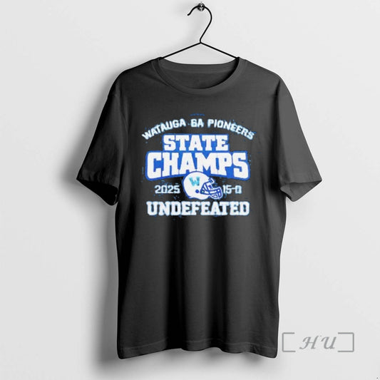 Officials Watauga Pioneers 6a State Champions 2025 T-Shirts, Hoodie, Sweatshirt | AU18TeeNovaLab.com