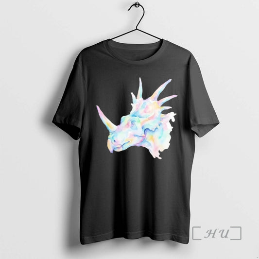 Officials Watercolor Ceratopsian Big Face T-Shirts, Hoodie, Sweatshirt | AU18TeeNovaLab.com