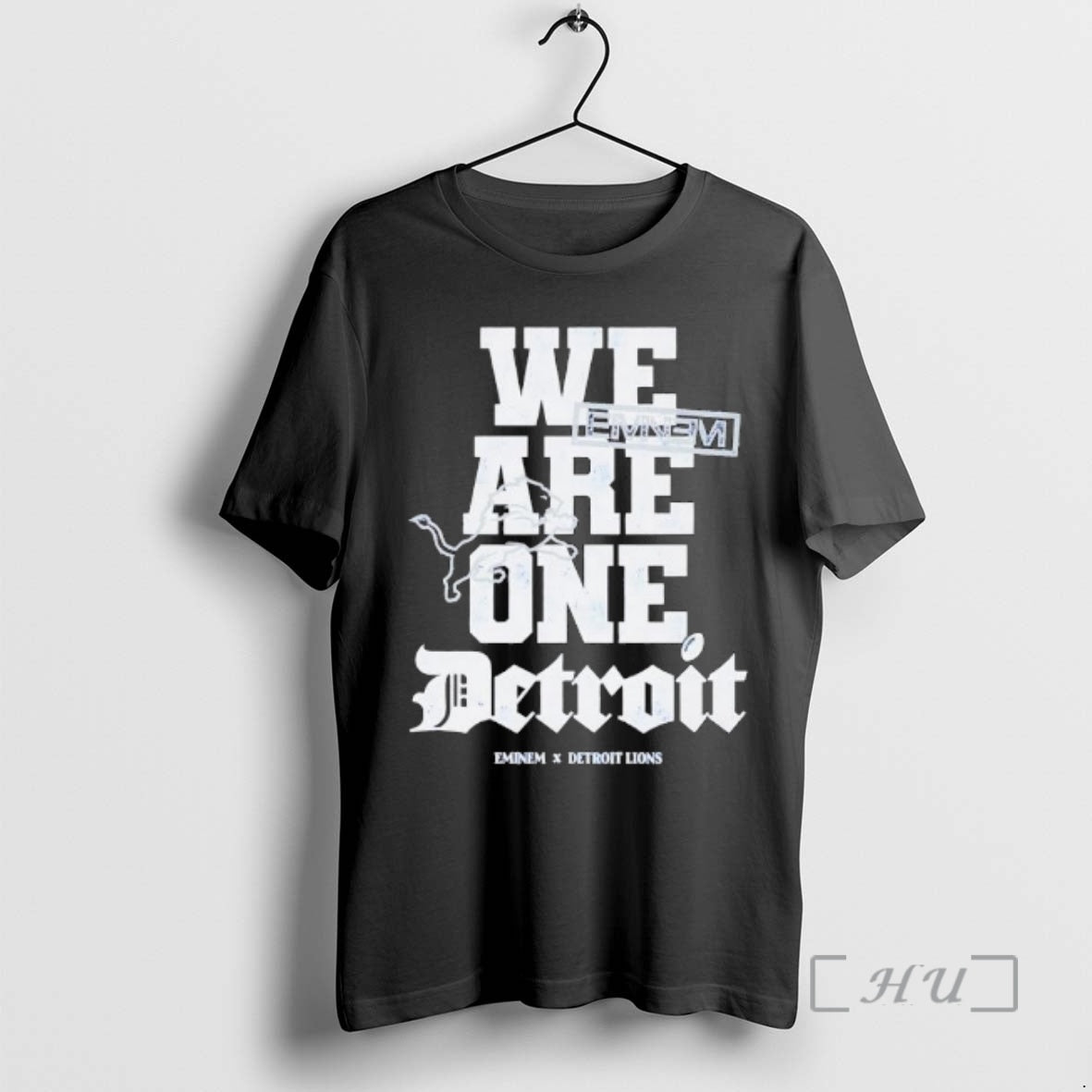 Officials We Are One Detroit Eminem X Detroit Lions T-Shirts, Hoodie, Sweatshirt | AU18TeeNovaLab.com