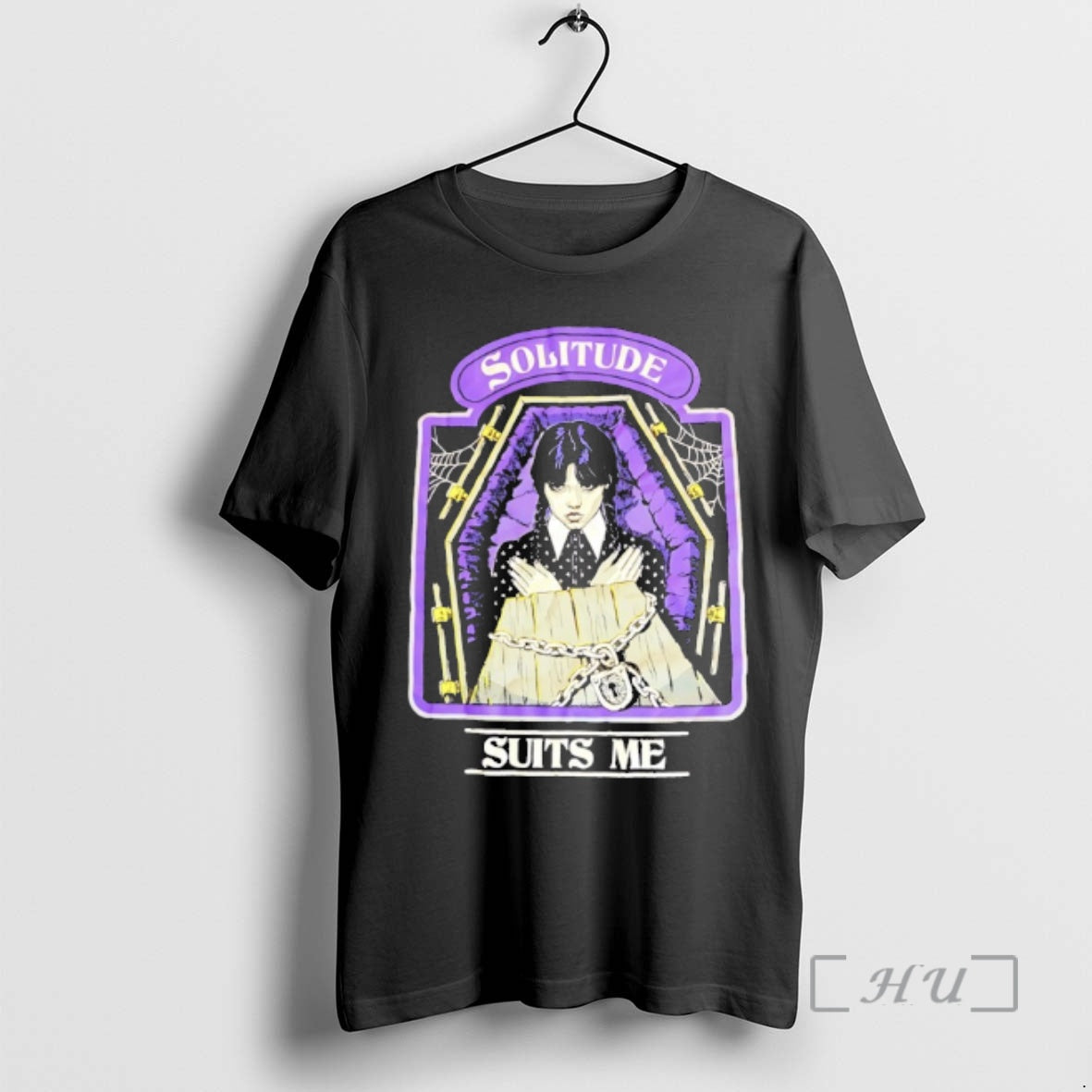Officials Wednesday Solitude Suits Me Graphic T-Shirts, Hoodie, Sweatshirt | AU18TeeNovaLab.com