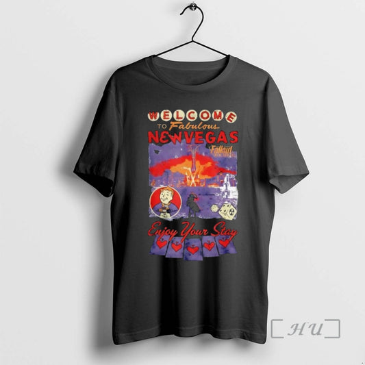 Officials Welcome To Fabulous New Vegas Enjoys Your Stay Vintage T-Shirts, Hoodie, Sweatshirt | AU18TeeNovaLab.com