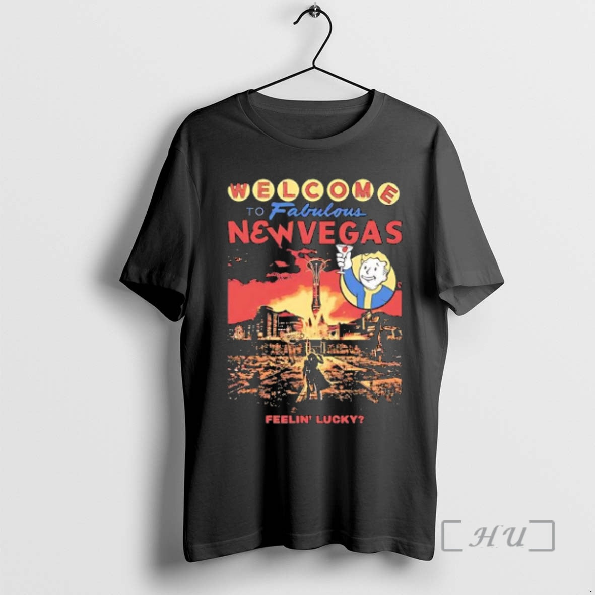 Officials Welcome To Fabulous New Vegas Feelin Lucky T-Shirts, Hoodie, Sweatshirt | AU18TeeNovaLab.com