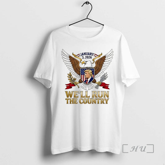 Officials Well Run The Country Trump Venezuela January 2026 Logo T-Shirts, Hoodie, Sweatshirt | AU18TeeNovaLab.com