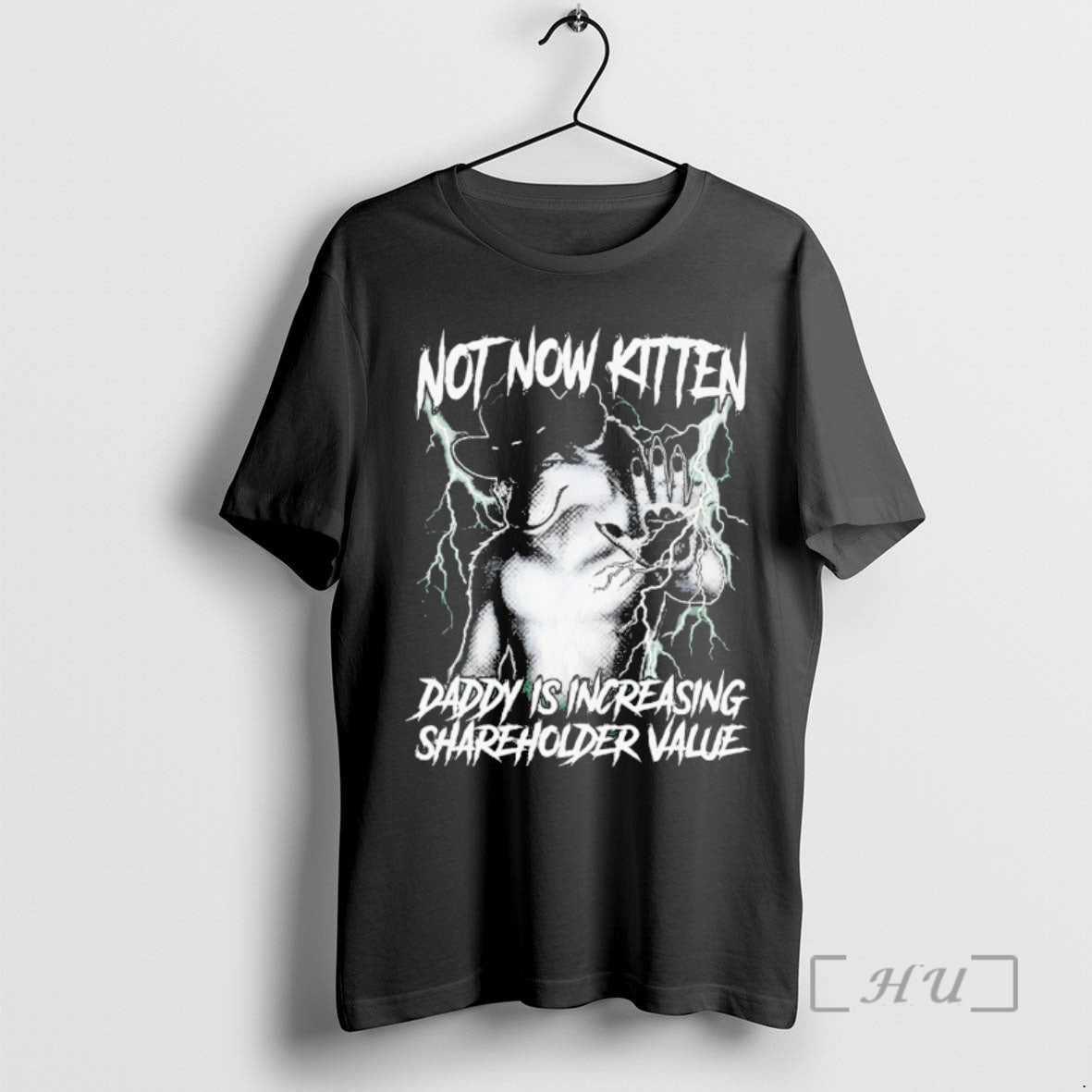 Officials Werewolf Not Now Kitten Daddy Is Increasing Shareholder Value T-Shirts, Hoodie, Sweatshirt | AU18TeeNovaLab.com