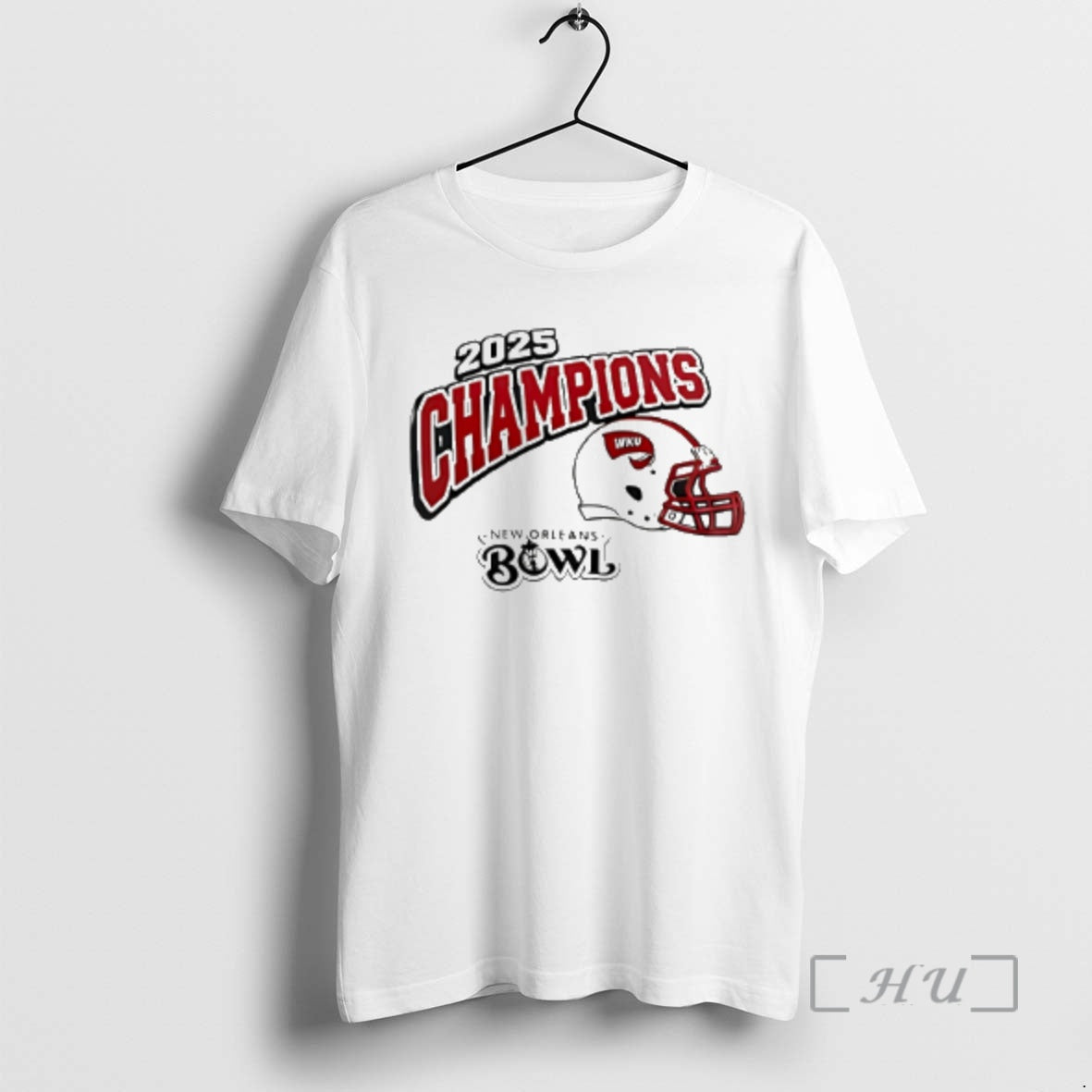 Officials Western Kentucky Hilltoppers New Orleans Bowl 2025 Champions Helmet T-Shirts, Hoodie, Sweatshirt