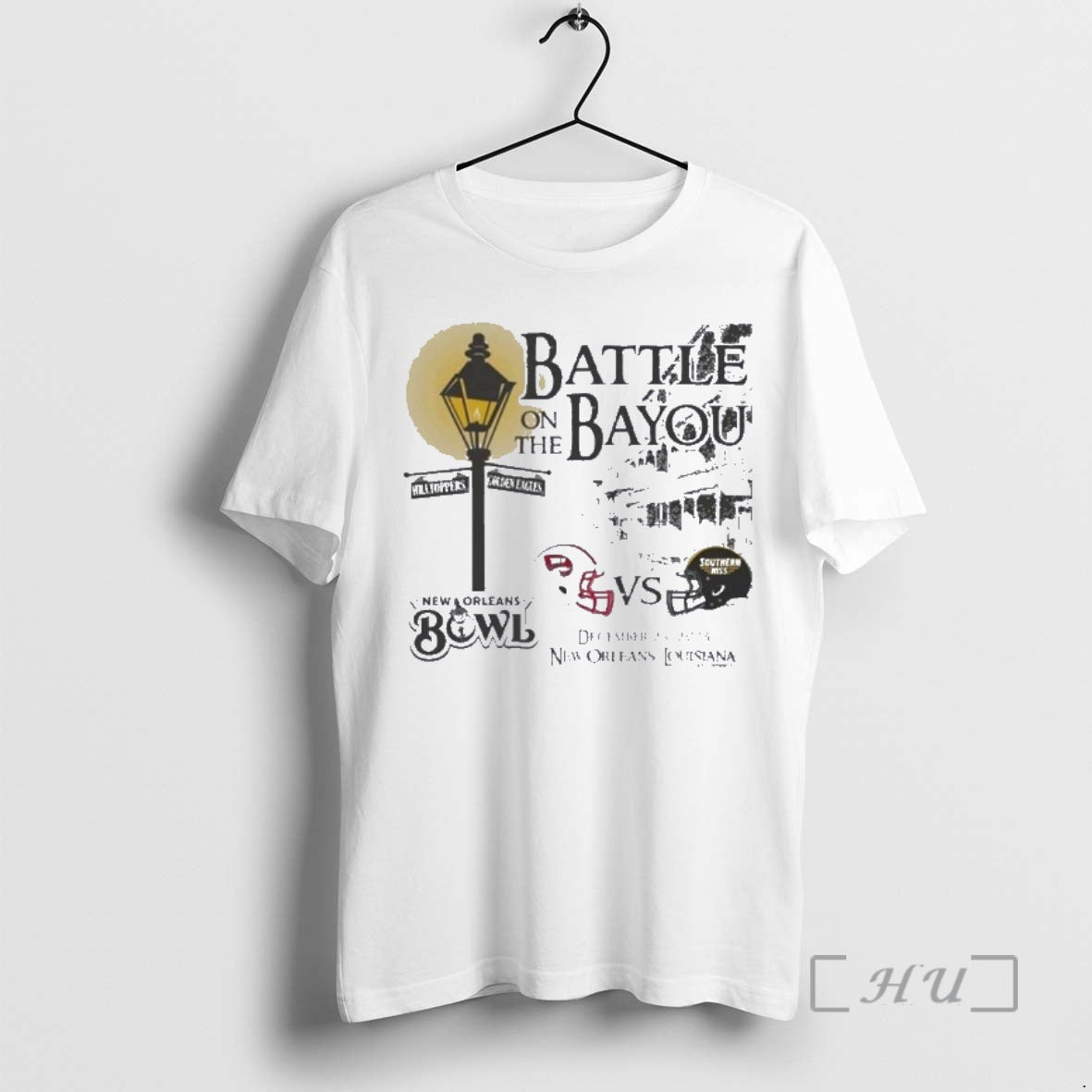 Officials Western Kentucky Vs Southern Miss 2025 New Orleans Bowl Battle On The Bayou Premium T-Shirts, Hoodie, Sweatshirt