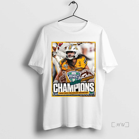 Officials Western Michigan Broncos Defeated Miami Redhawks 2025 Mac Champions T-Shirts, Hoodie, Sweatshirt