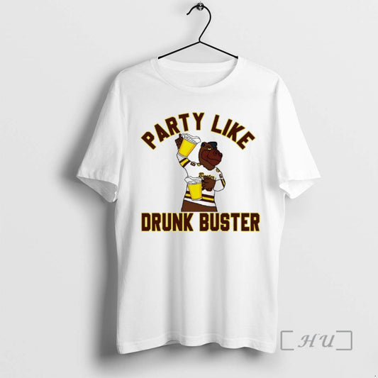 Officials Western Michigan University Buster Bronco Party Like Drunk Buster T-Shirts, Hoodie, Sweatshirt | AU18TeeNovaLab.com
