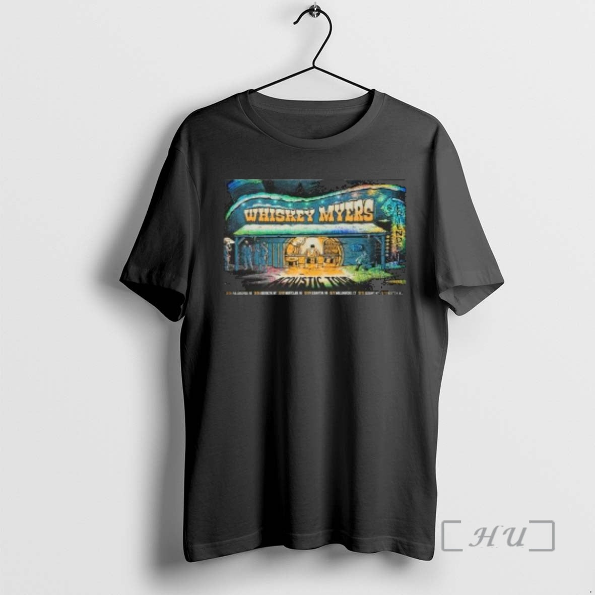 Officials Whiskey Myers Acoustic Tour December 2025 Circle Black T-Shirts, Hoodie, Sweatshirt | AU18TeeNovaLab.com
