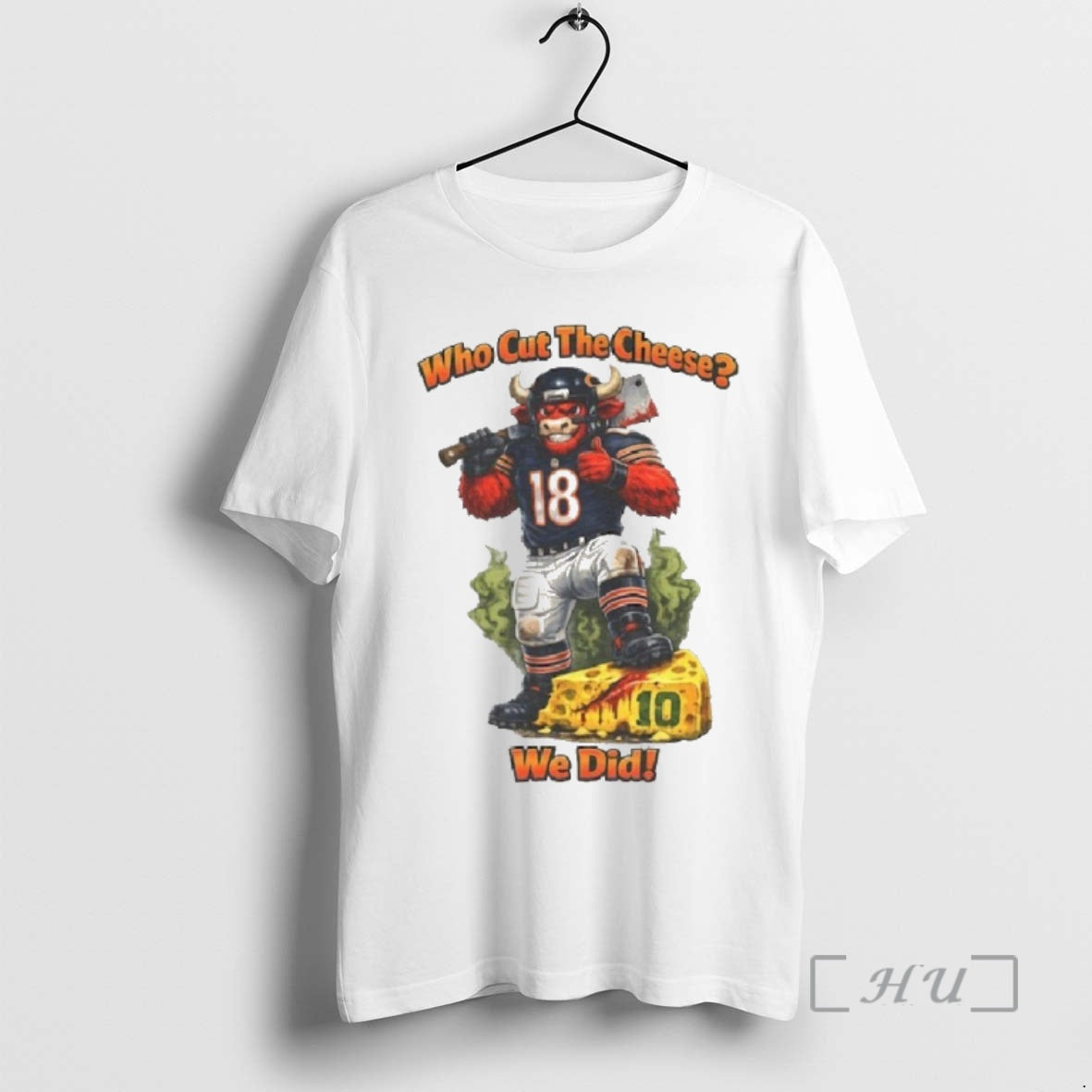 Officials Who Cut The Cheese We Did Chicago Beat Green Bay Premium T Shirts Sweater Hoodie, Sweatshirt | AU18TeeNovaLab.com