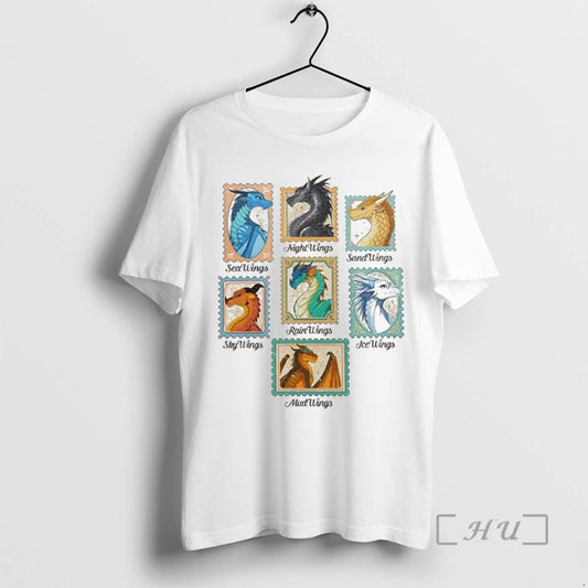 Officials Wings Of Fire Dragons Stamp Dragon Lover T-Shirts, Hoodie, Sweatshirt | AU18TeeNovaLab.com