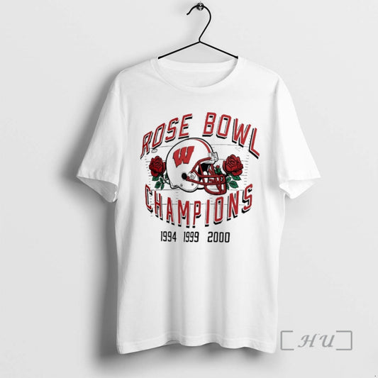Officials Wisconsin Badgers 1994 1999 2000 Rose Bowl Champions 3 Time Premium T Shirts Sweater Hoodie, Sweatshirt