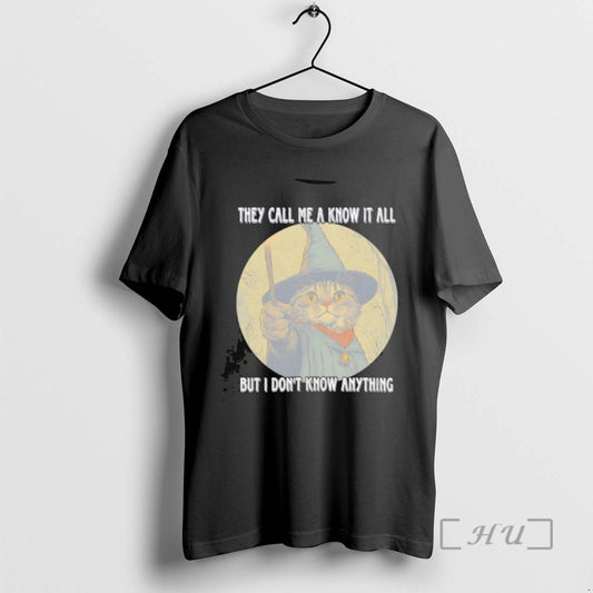 Officials Wizard Cat They Call Me A Know It All But I Dont Know Anything
