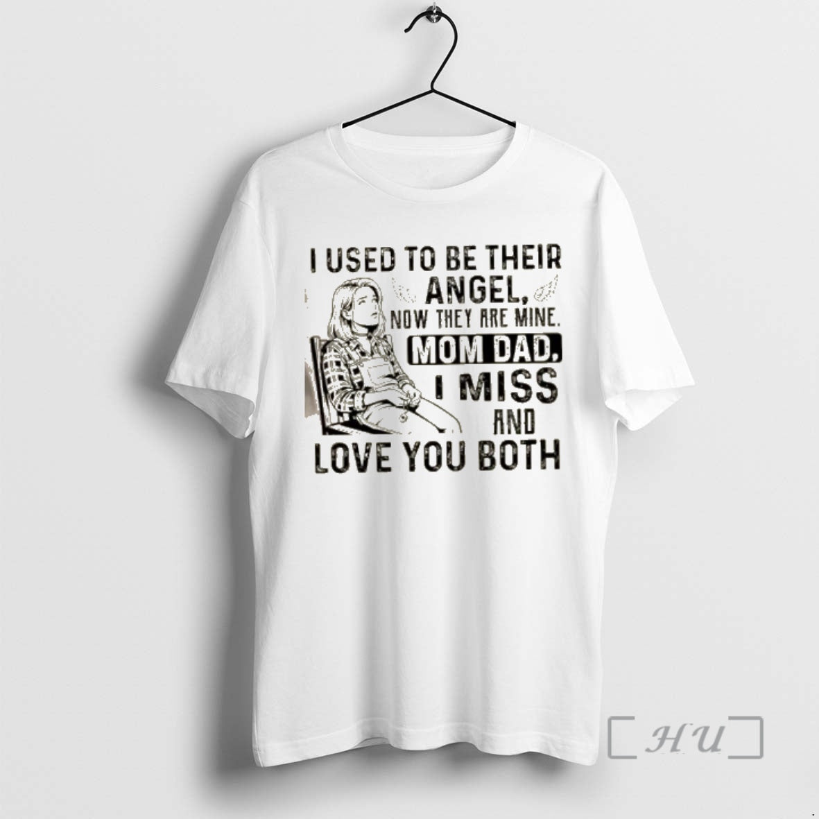 Officials Women I Used To Be Their Angel Now They Are Mine Mom Dad T-Shirts, Hoodie, Sweatshirt | AU18TeeNovaLab.com