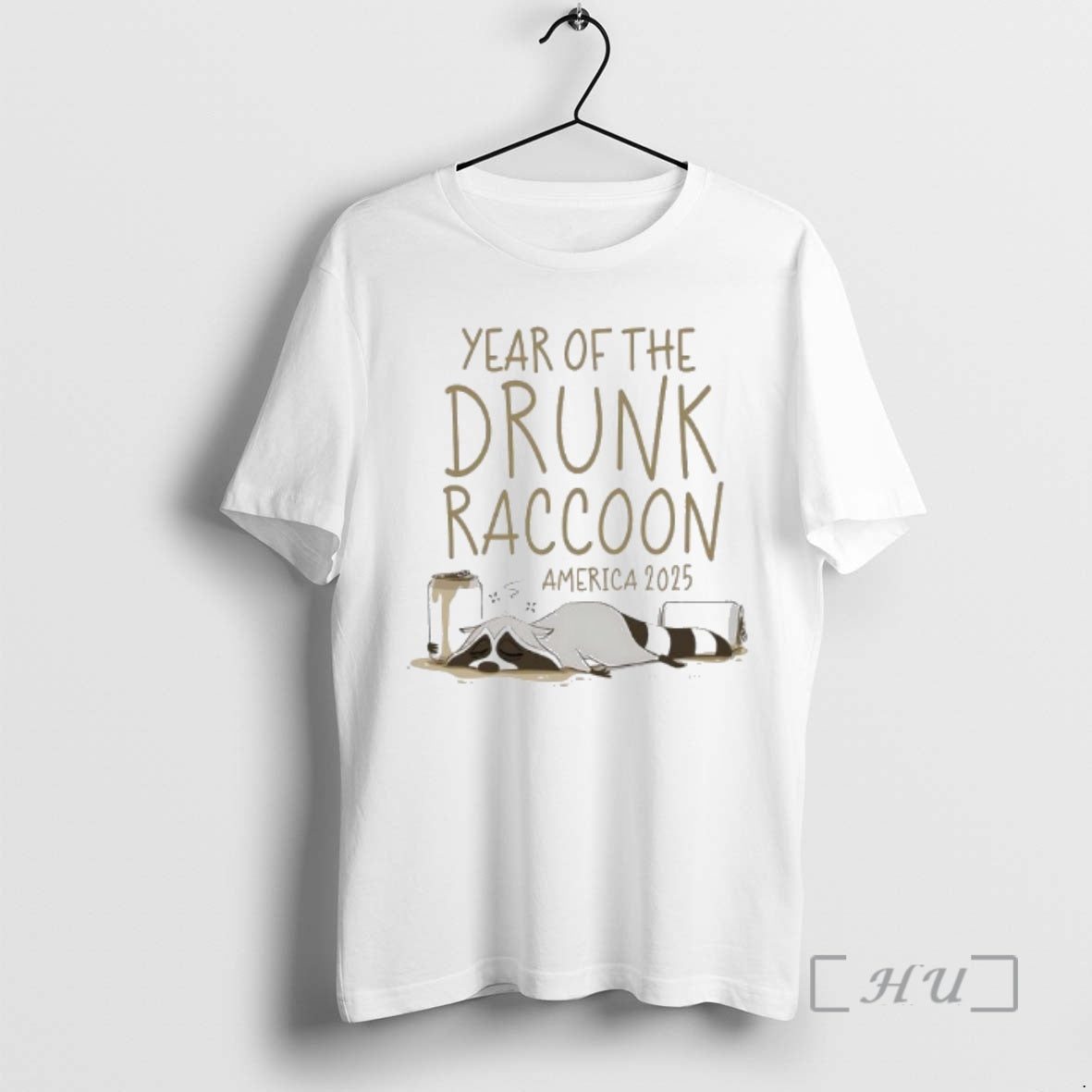 Officials Year Of The Drunk Raccoon America 2025 T-Shirts, Hoodie, Sweatshirt | AU18TeeNovaLab.com
