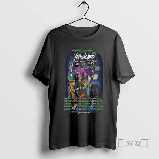 Officials Yellowcard The Up Up Down Down Tour 2026 T-Shirts, Hoodie, Sweatshirt | AU18TeeNovaLab.com