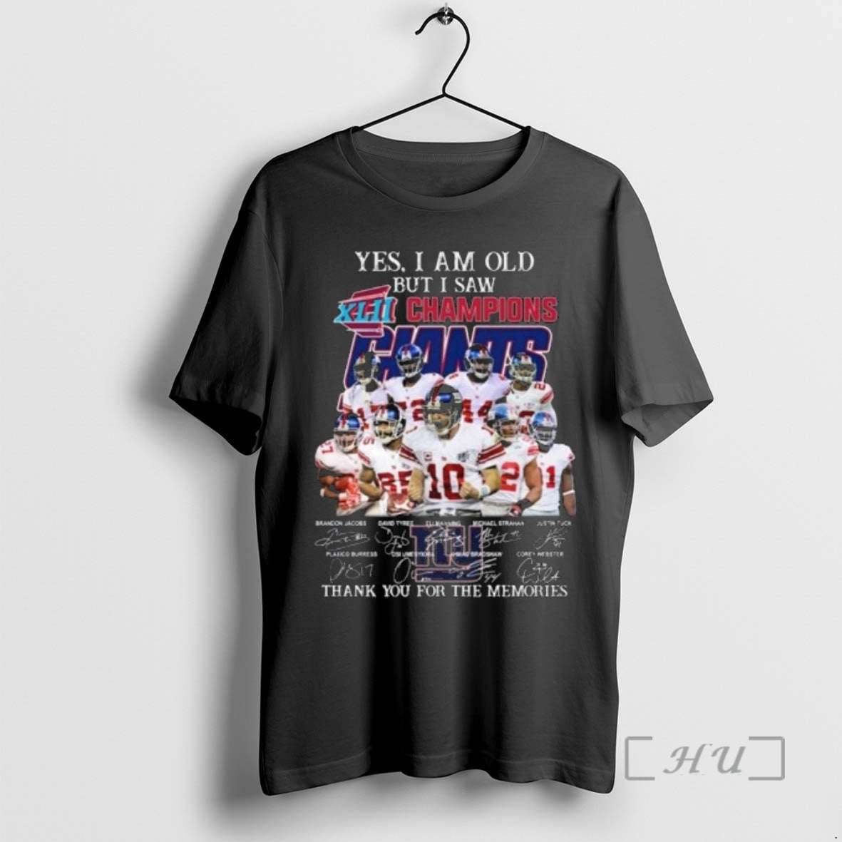Officials Yes I Am Old But I Saw Xlii 2007 Champions New York Giants Players T-Shirts, Hoodie, Sweatshirt