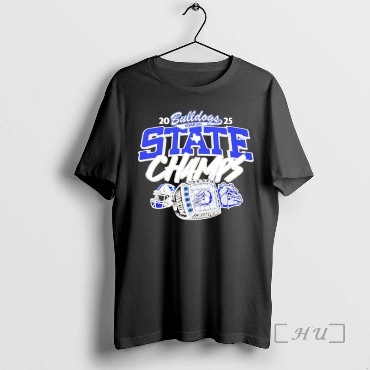 Officials Yoakum State Bulldogs 2025 State Champions Ring T-Shirts, Hoodie, Sweatshirt | AU18TeeNovaLab.com