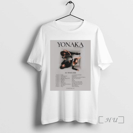 Officials Yonaka Europe Live Tour 2026 Circle White T-Shirts, Hoodie, Sweatshirt | AU18TeeNovaLab.com