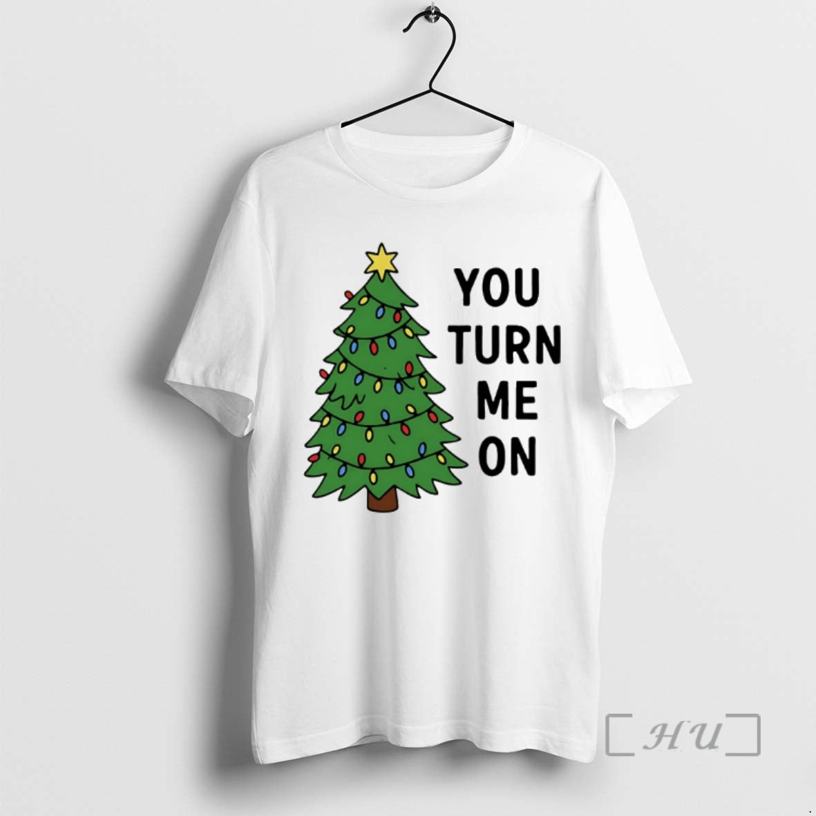Officials You Turn Me On Christmas Tree T-Shirts, Hoodie, Sweatshirt | AU18TeeNovaLab.com