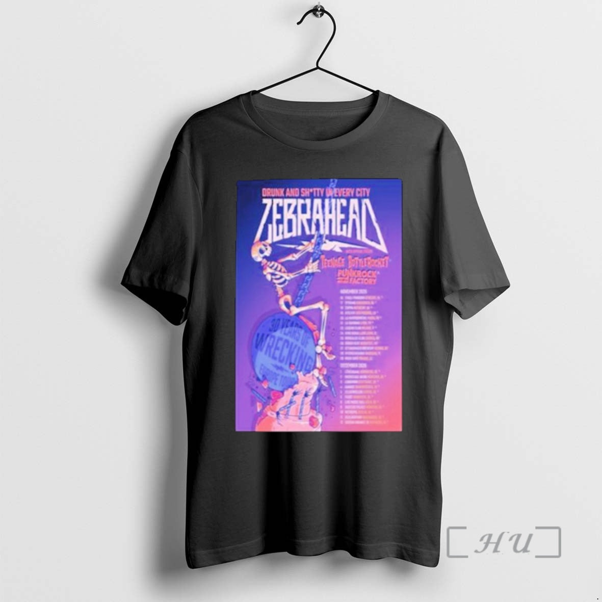 Officials Zebrahead November December Tour 2026 Dates T-Shirts, Hoodie, Sweatshirt | AU18TeeNovaLab.com