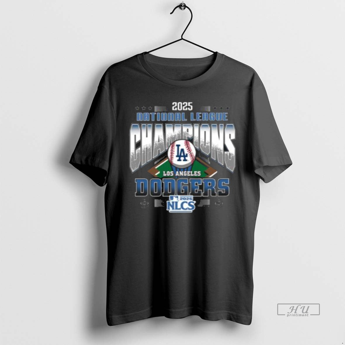 Officials Los Angeles Dodgers 2025 National League Champions 47 Franklin Men