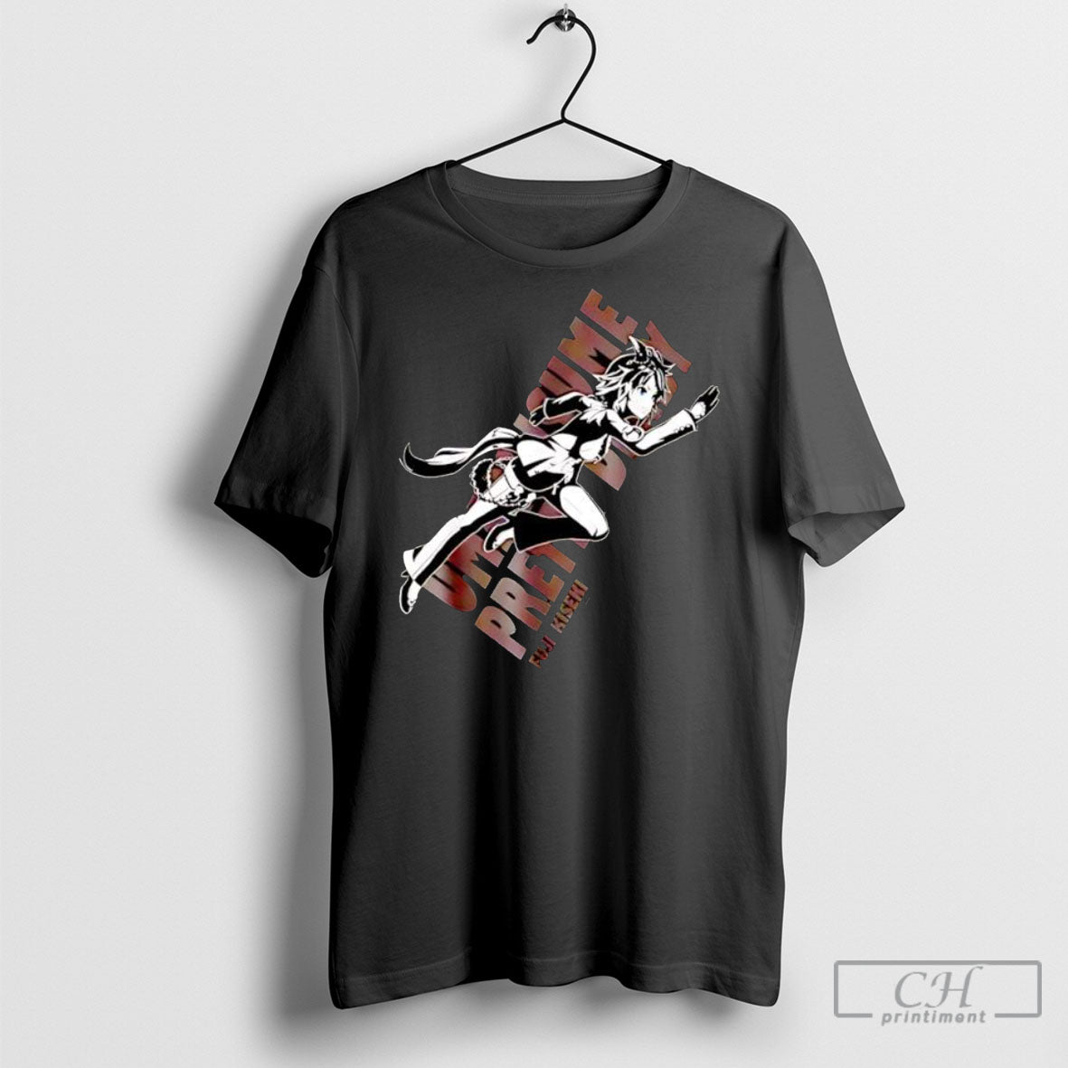 Offiical Cygames Umamusume Pretty Derby Fujikiski Black Shirts Hoodie, Sweatshirt | AU18TeeNovaLab.com
