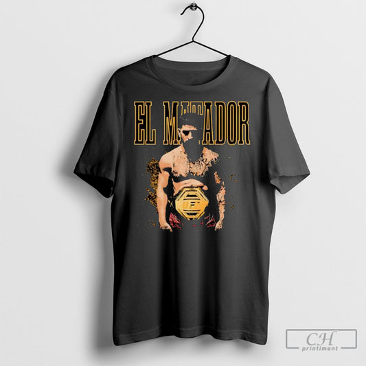 Offiical El Matador Ufc Fight Night Graphic Design Retro Shirts