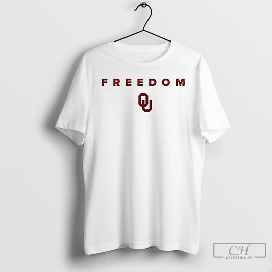 Oklahoma Sooners X Freedom Charlie Kirk The University Of Oklahoma T Shirts