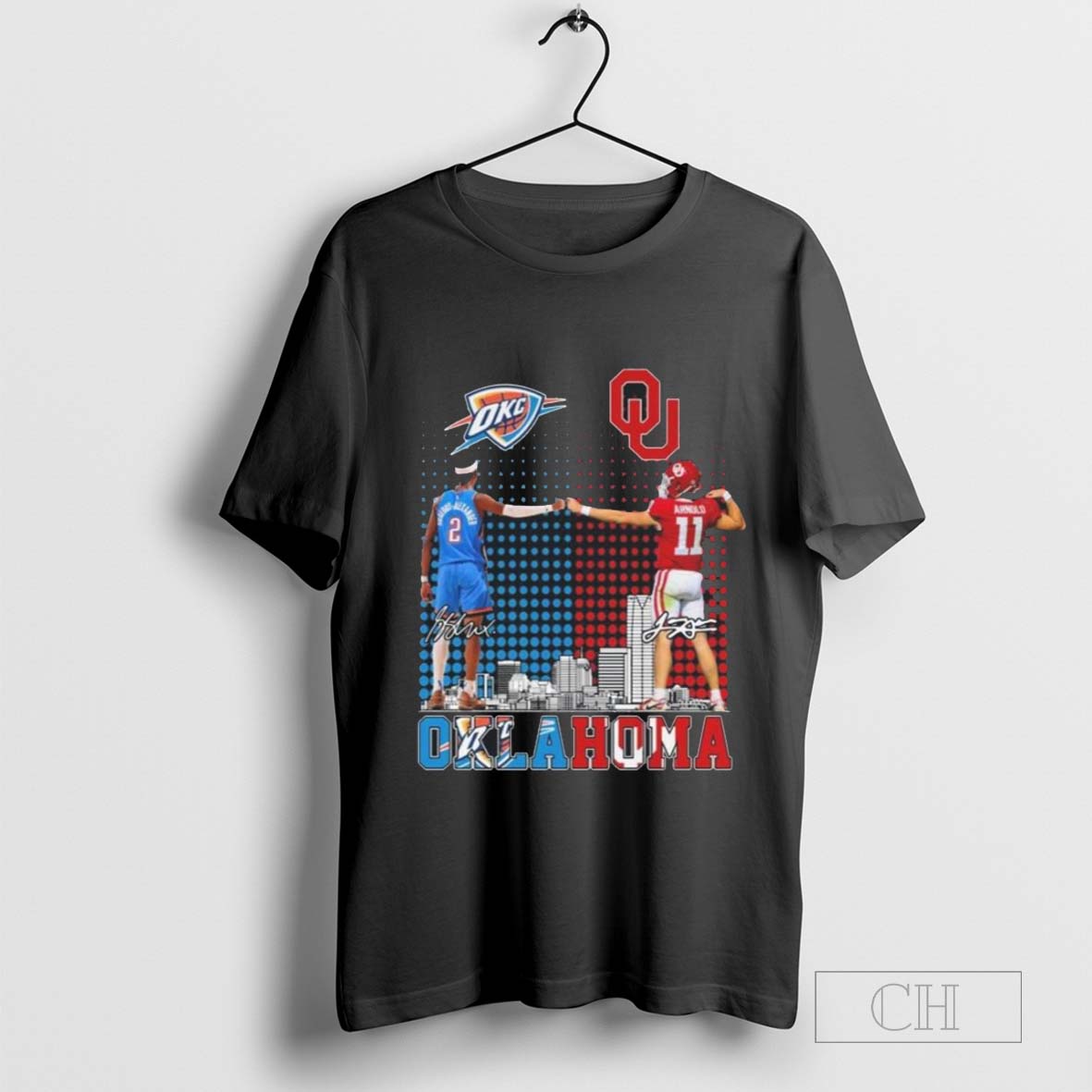 Oklahoma Oklahoma City Thunder X Oklahoma Sooners Signatures