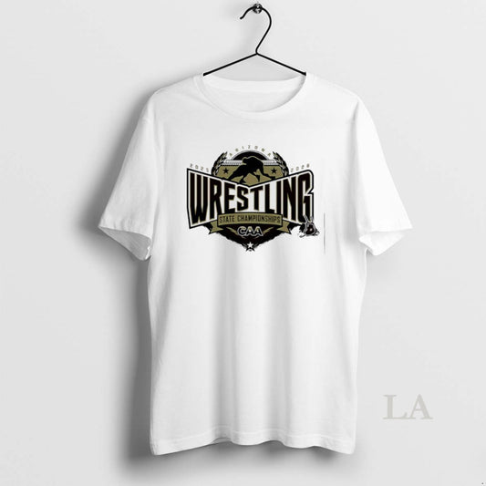 Original 2025 26 Caa State Championship Wrestling T-Shirts, Hoodie, Sweatshirt | AU18TeeNovaLab.com
