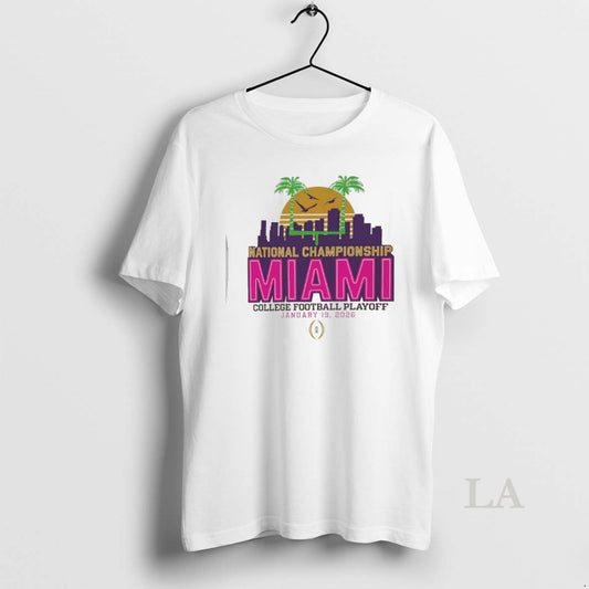 Original 2025 26 College Football Playoff National Championship Miami Vintage T-Shirts, Hoodie, Sweatshirt