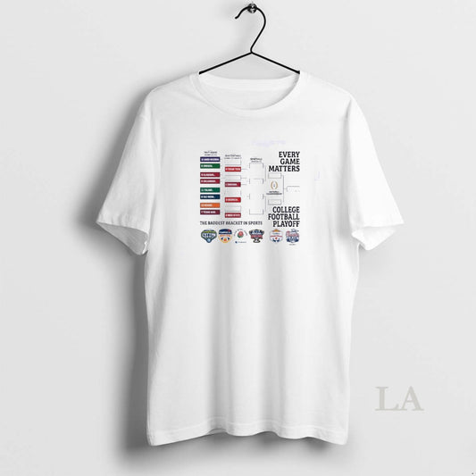 Original 2025 Cfp Brackets T-Shirts, Hoodie, Sweatshirt | AU18TeeNovaLab.com