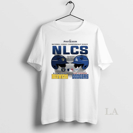 Original 2025 Los Angeles Dodgers Vs Milwaukee Brewers Nlcs Matchup