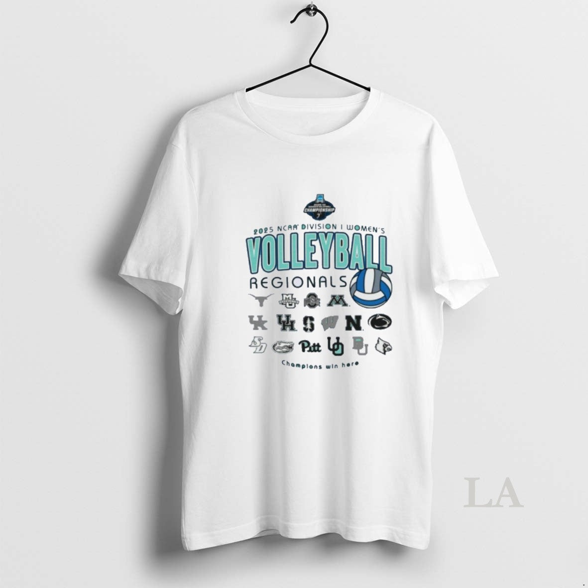 Original 2025 Ncaa Di Womens Volleyball Regional Teams T-Shirts, Hoodie, Sweatshirt | AU18TeeNovaLab.com