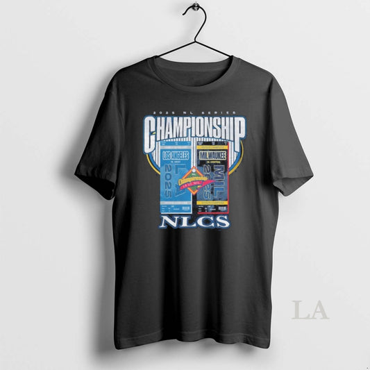 Original 2025 Nlcs Series Championship Matchup La Dodgers Vs Mil Brewers