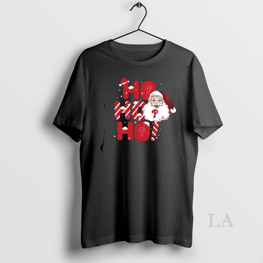 Original 2025 Philadelphia Phillies Christmas Santa Ho Ho Ho