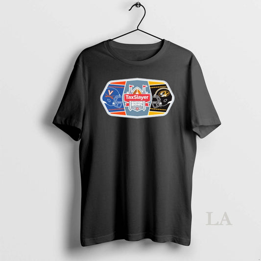 Original 2025 Taxslayer Gator Bowl 2 Team Virginia Cavaliers Vs Missouri Tigers December 27 T-Shirts, Hoodie, Sweatshirt